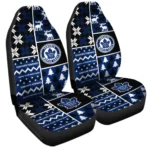 Toronto Maple Leafs Car Seat Cover – Custom Ugly Style Blue and Black