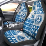 Vancouver Canucks Car Seat Cover - Custom Ugly Style Blue and White