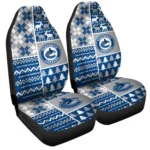 Vancouver Canucks Car Seat Cover – Custom Ugly Style Blue and White
