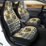 Vegas Golden Knights Car Seat Cover – Custom Ugly Style Gray and Gold