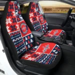 Washington Capitals Car Seat Cover – Custom Ugly Style Blue and Red