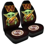 Washington Commanders Car Seat Cover – Baby Yoda Red and White