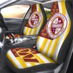 Washington Commanders Car Seat Cover – Custom US Flag Style White and Red